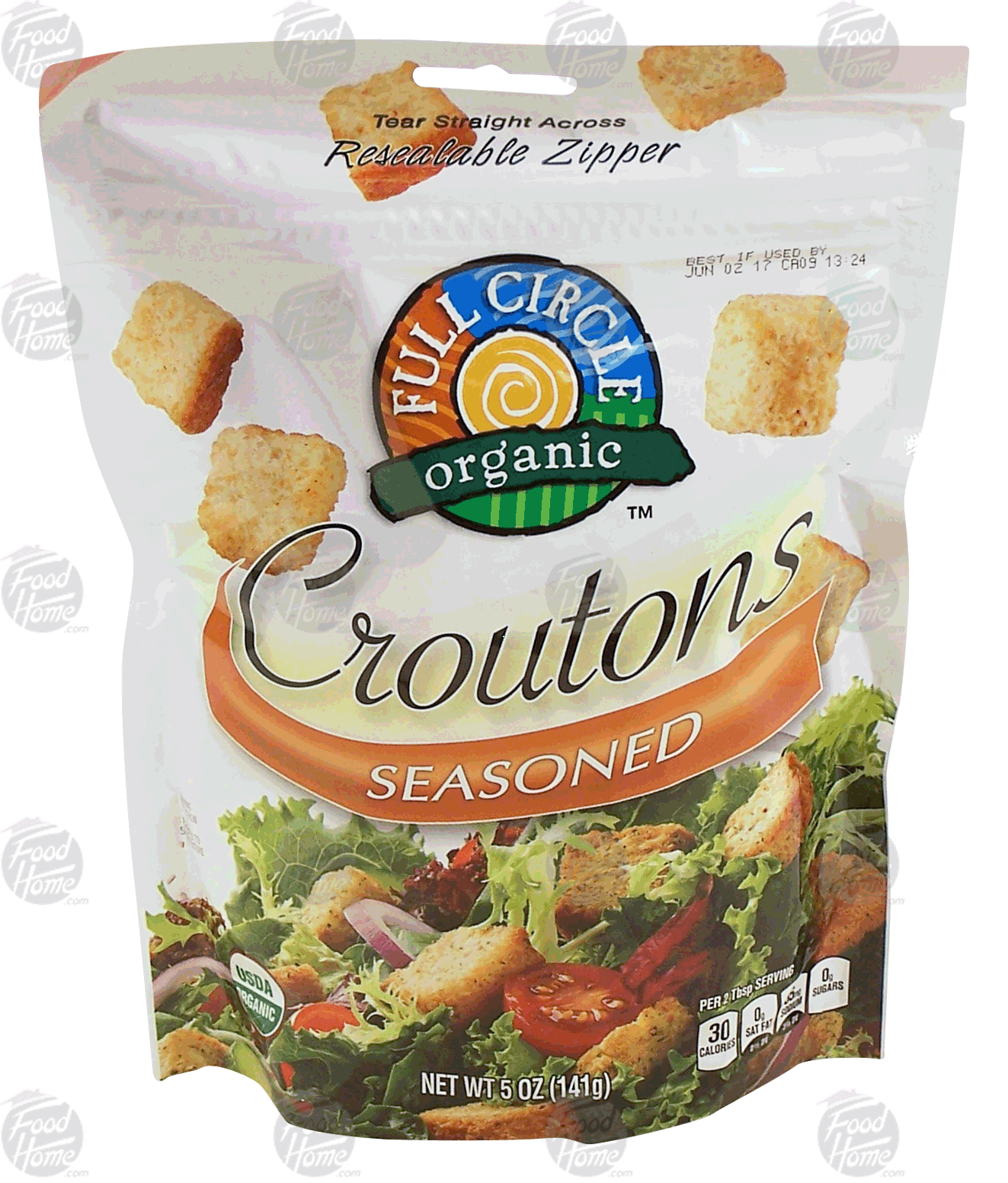 Full Circle organic seasoned croutons Full-Size Picture